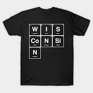 WISCoNSiN - Periodic Table T-Shirt